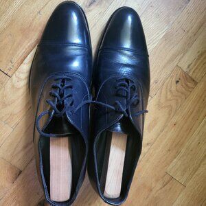 Brown dress shoes